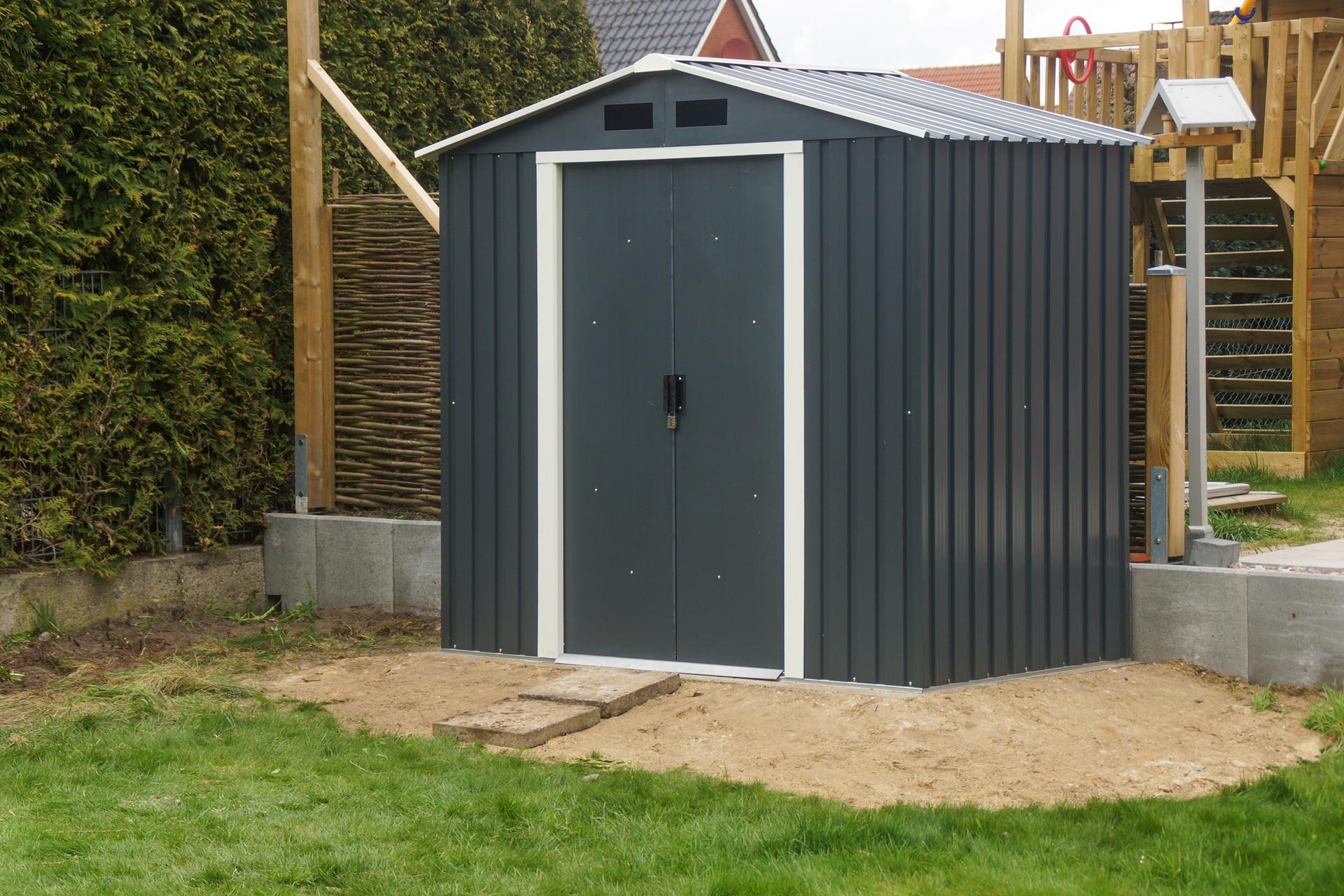 Pavillon wetterfest Alternative als Gartenschuppen